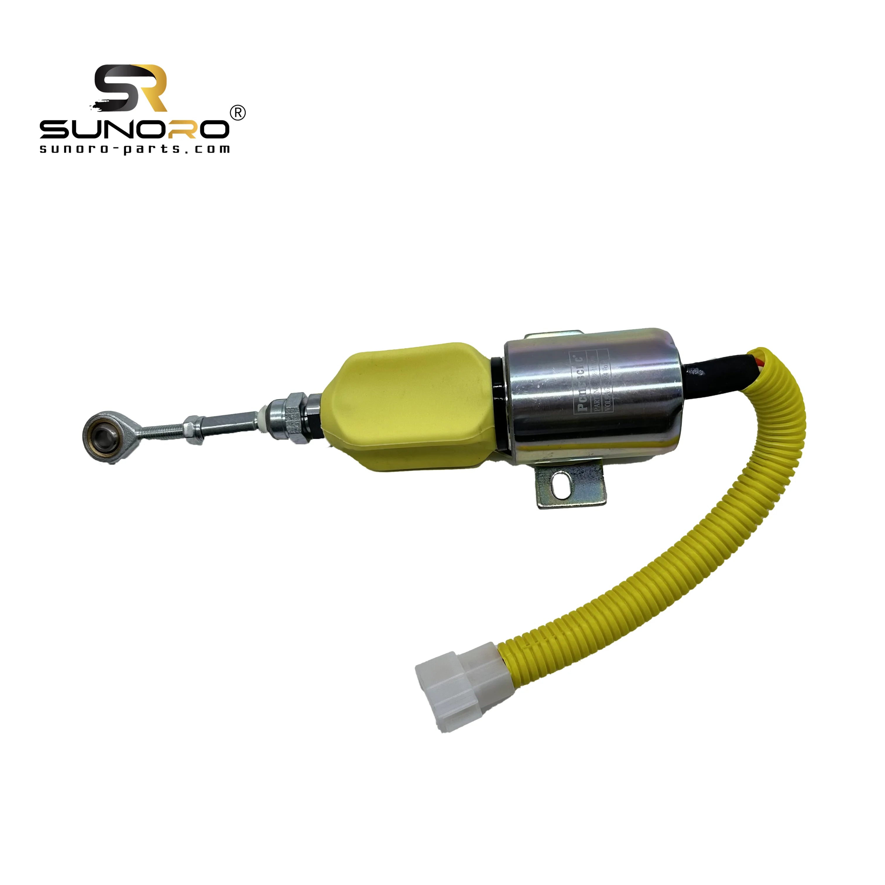SUNORO Fuel Stop Solenoid Valve 6108-1115030 24V Shutdown Solenoid 24V 6108-1115030 Fuel Cutoff Valve for Excavator