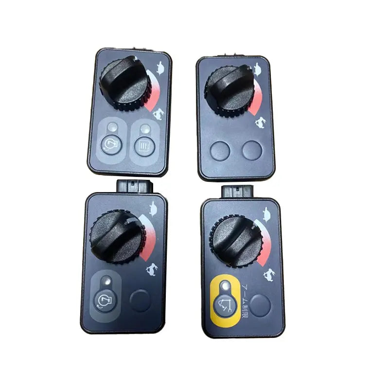 Excavator Throttle Motor Knob Switch Box RD441-53513 RC441-53533 RD809-53730 RD138-53513 for KX185 KX161 KX183 U30 U55 U50 V1703
