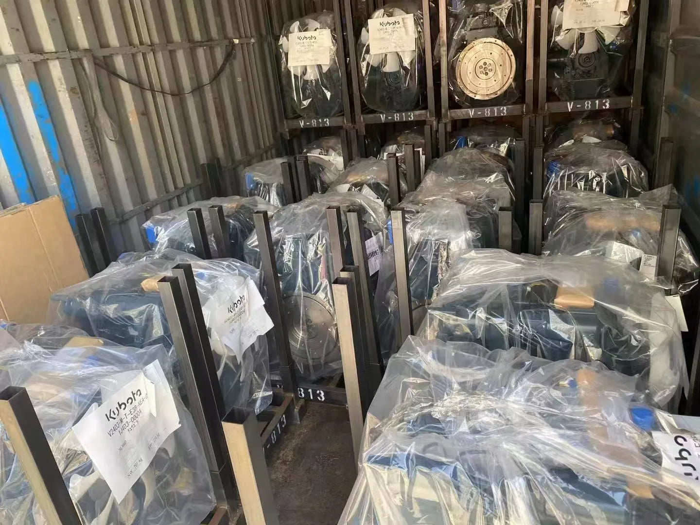 Spot Goods Diesel Engine Assembly 2700Rpm 43.3KW for Kubota V2403T V2403-M-T-E3B-KEA-2X Diesel Engine Spare Parts Construction