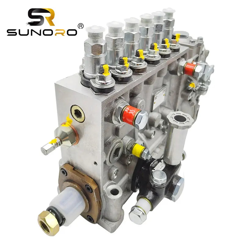 SUNORO Excavator Parts 6D140 Engine diesel Fuel Pump 6211-72-121 D115A Common Rail Fuel Pump