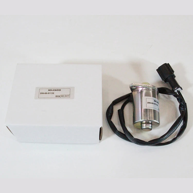 PC200-6 Solenoid Valve 206-60-51132 206-60-51131 206-60-51130 for komatsu Excavator Parts