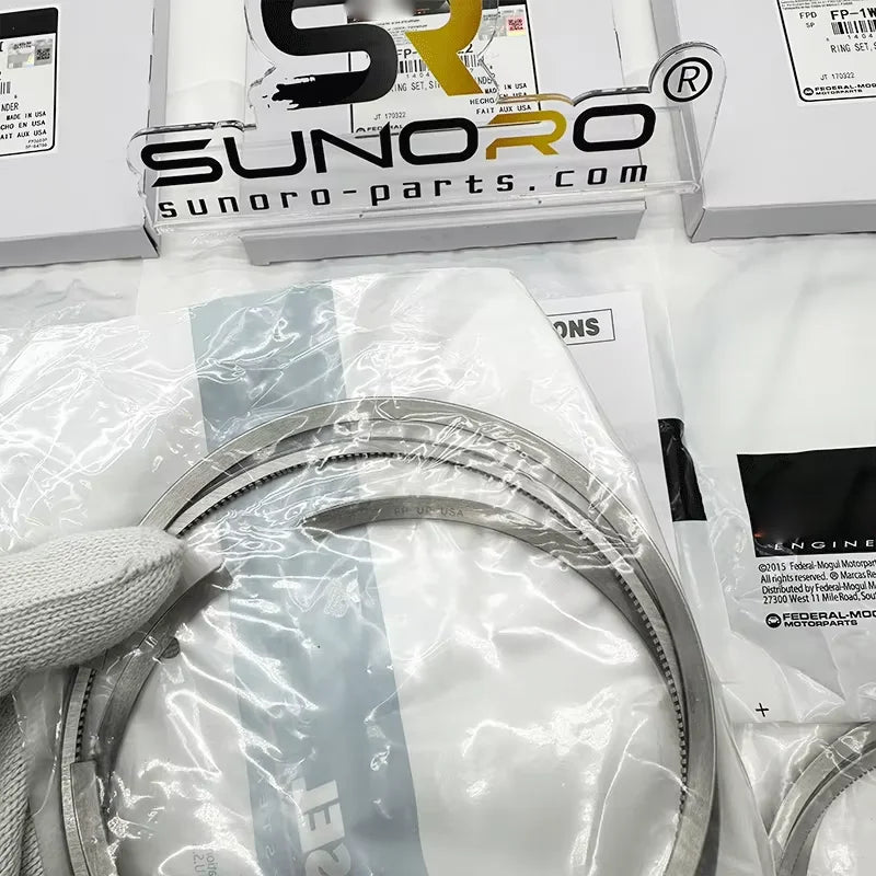 Excavator 1343761 1644187 1723284 Piston Ring One Cylinder Combo for C15 3406 Engine 134-3761 164-4187 172-3284