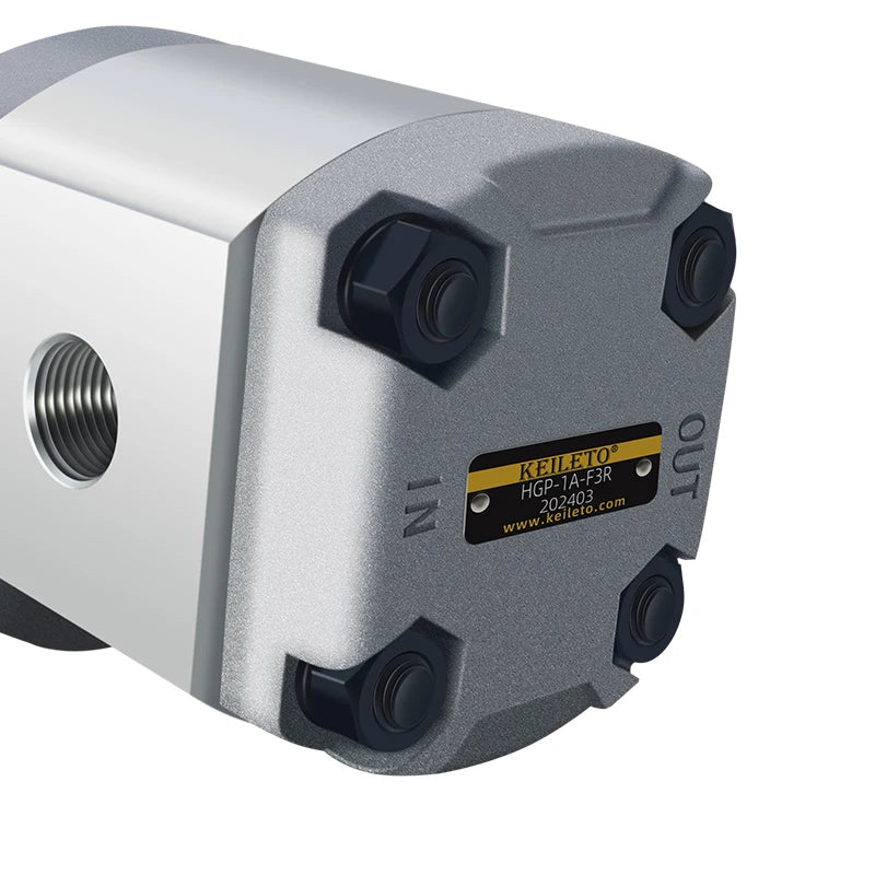 HGP-1A Aluminum Gear Pump Mini High Pressure 250bar/3500psi Hydraulic Unit Small Oil Pump Factory Direct