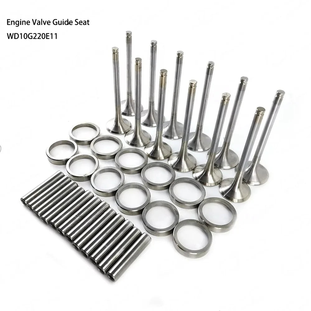 Spot Goods Engine Valve Guide Seat for WEICHAI WD10G220E11 Diesel Engine Spare Parts Construction Machinery for Excavator Repair