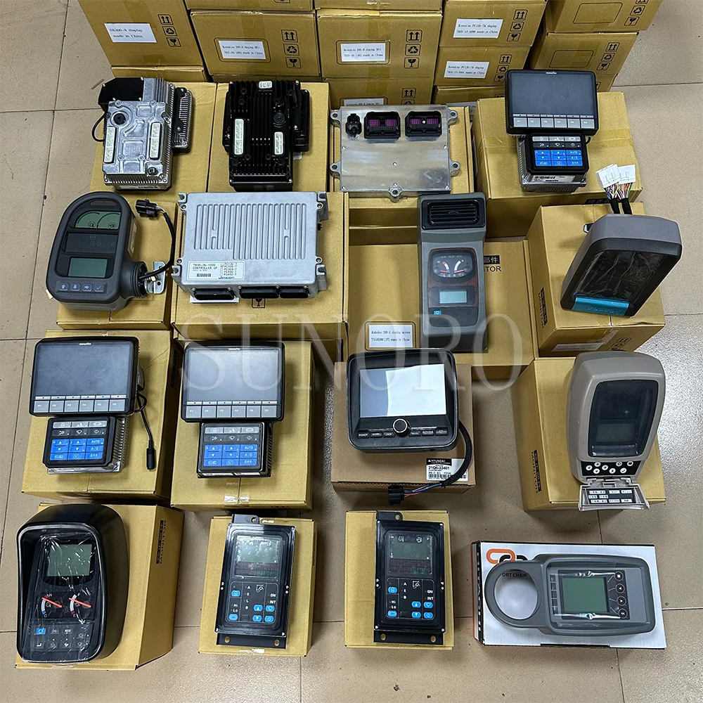 Manufacturer Direct Sales Excavator Accessories Hydraulic Computer Board Engine Computer Controller ECU Monitor Display Panel