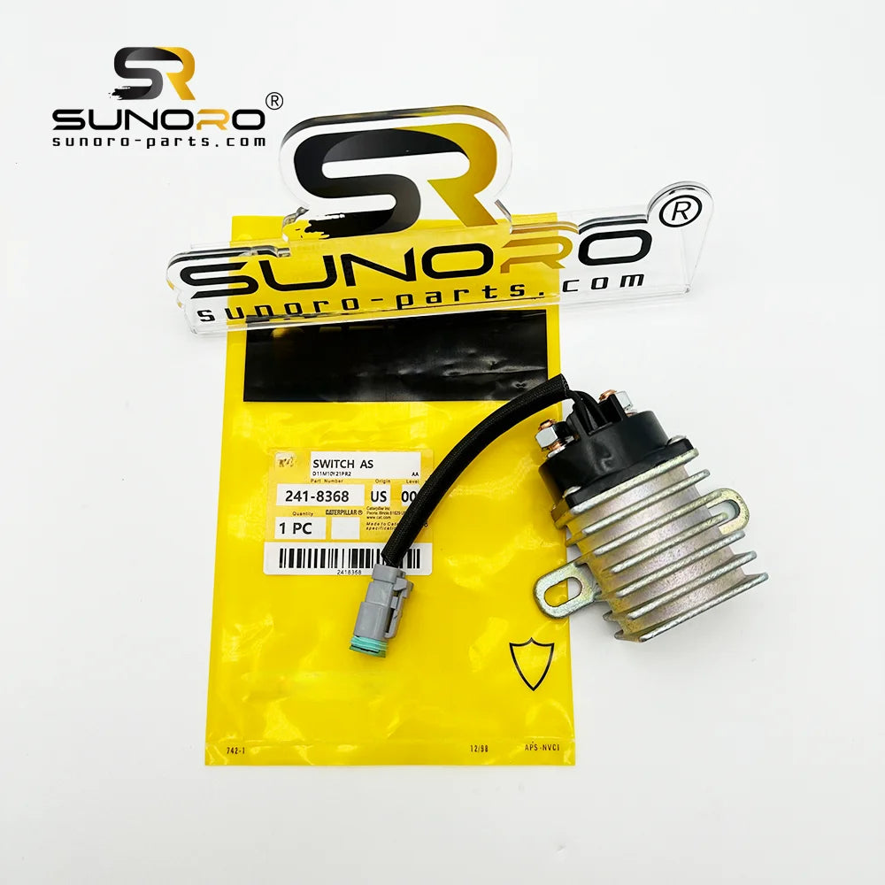 320D 323D 330D Engine Parts Switch Relay 241-8368 2418368 Magnetic Switch for Truck 725 725C 730C