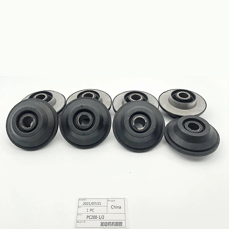 Hot Sale Engine Mounting Engine Systems Parts Mounting Rubber Cushion Feet Bumper for PC200-1-2 Excavator Part