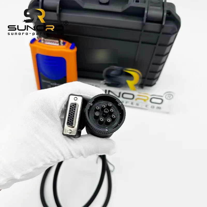 For Excavator Service Advisor Adapter Electronic Data Link Diagnostic Tool EDL V2 Diagnostic Scanner
