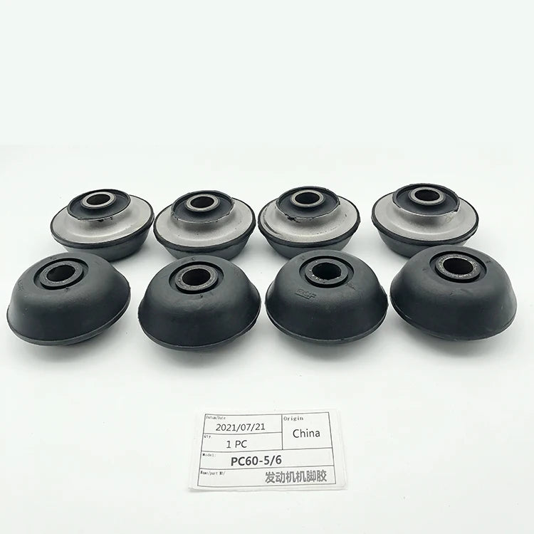 Hot Sale Engine Mounting Engine Systems Parts Mounting Rubber Cushion Feet Bumper for PC60-5-6 Excavator Part