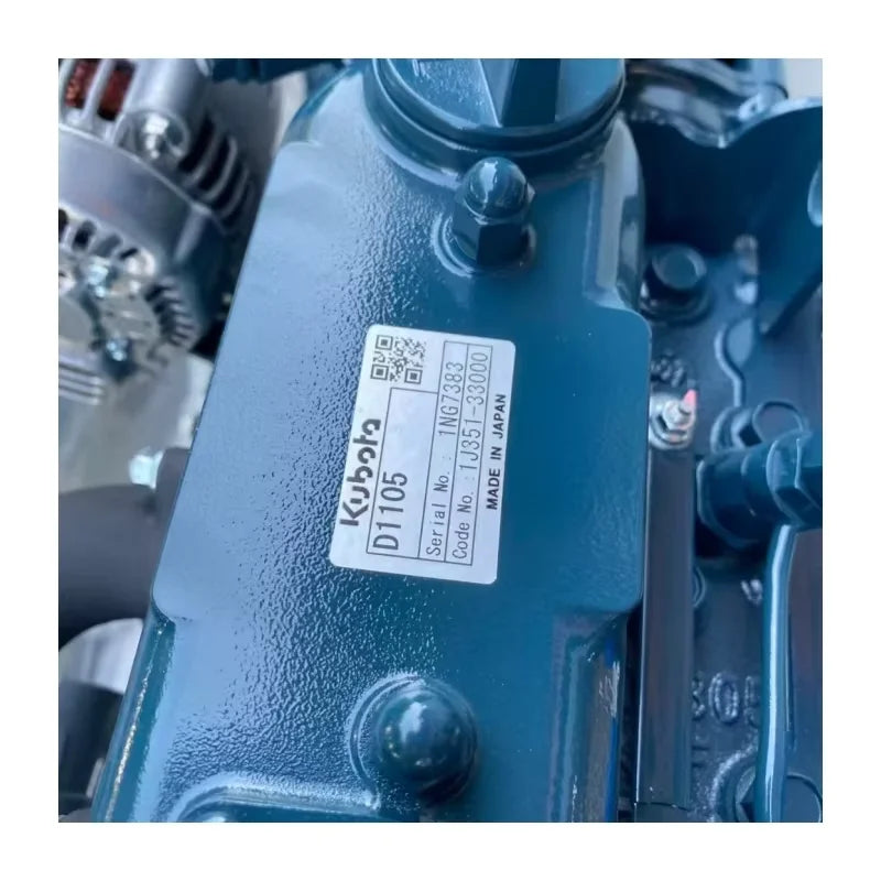 Spot Good Diesel Engine Assembly 1J351-33000 for Kubota D1105 D1105-EF09_CN4 2200RPM 14KW Diesel Engine Spare Parts Construction