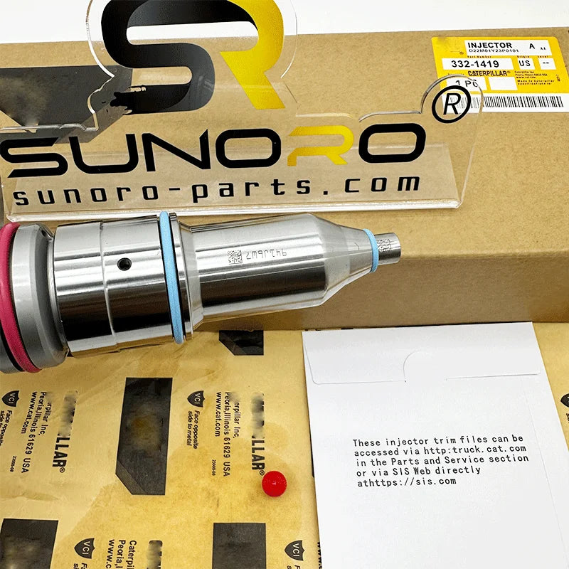 Excavator Parts 332-1419 20R-2437 Common Rail Injector 3321419 20R2437 for C13 Engine