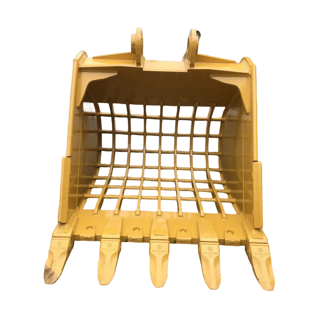 Excavator Skeleton Bucket Sift Rock Vibrating Screen Bucket Excavator Grid Sieve Bucket Rock Skeleton