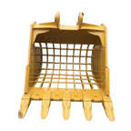 Excavator Skeleton Bucket Sift Rock Vibrating Screen Bucket Excavator Grid Sieve Bucket Rock Skeleton