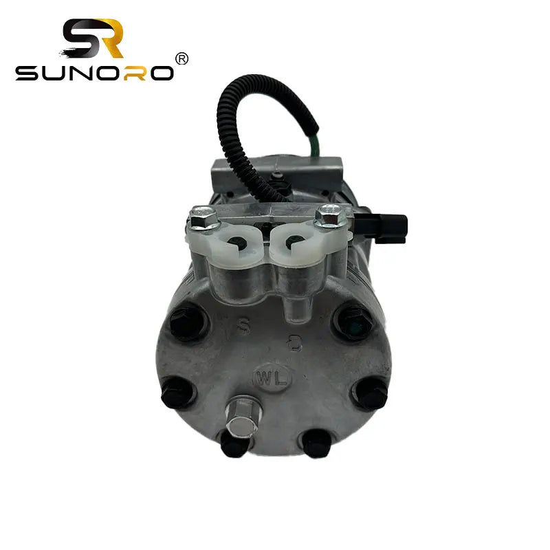 SUNORO Excavator Parts AC Conditioning Compressor 569-07-88122 for Sanden SD7H13 Wheel Loader WA500-7 WA500-8