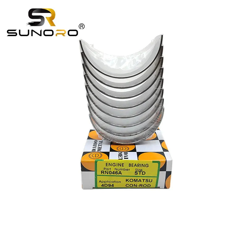 Excavator DAIDO Engine Bearing RN046A MN046A Main Connecting Rod Bearing 4D94 4D94E 4TNV94 4TNV98 for KOMATSU YANMAR