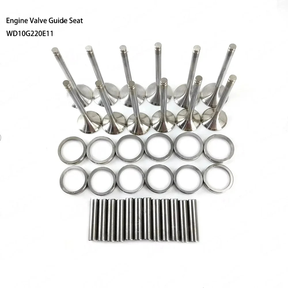 Spot Goods Engine Valve Guide Seat for WEICHAI WD10G220E11 Diesel Engine Spare Parts Construction Machinery for Excavator Repair