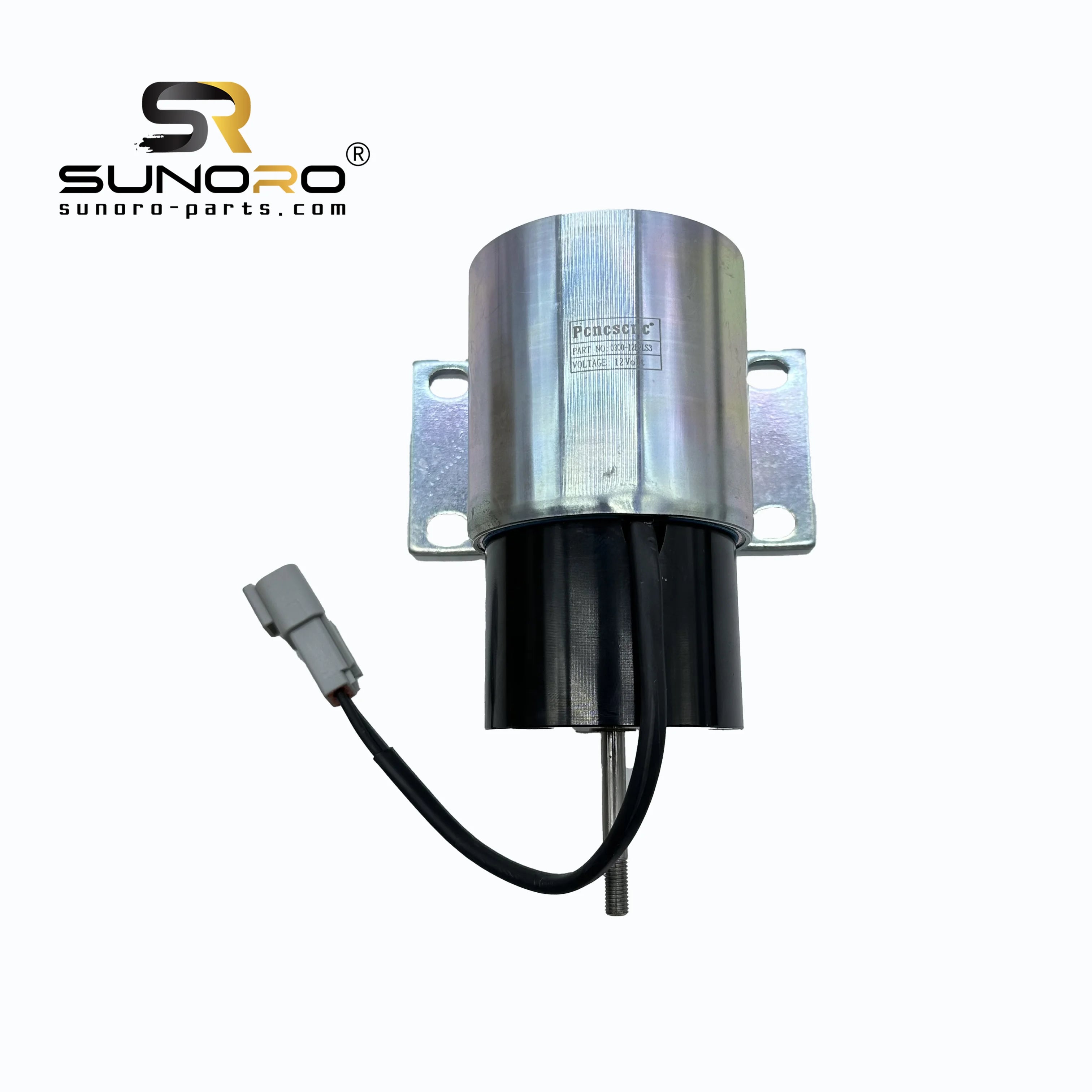 SUNORO High Quality 0300-12E2LS3 12V Flameout Solenoid Valve 0300-12E2LS3 Solenoid Actuator 12V Shutoff Solenoid