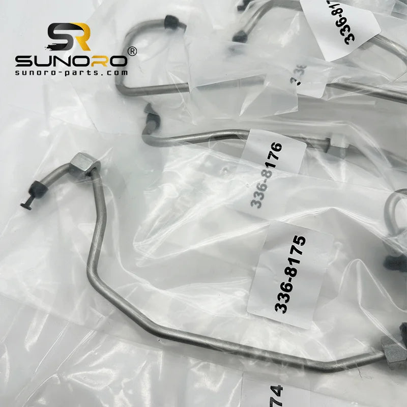 C6.6 E320D 323DL 336-8174 336-8175 336-8176 336-8177 336-8178 336-8179 Fuel Injection Pipe Engine High-pressure Fuel Pipe