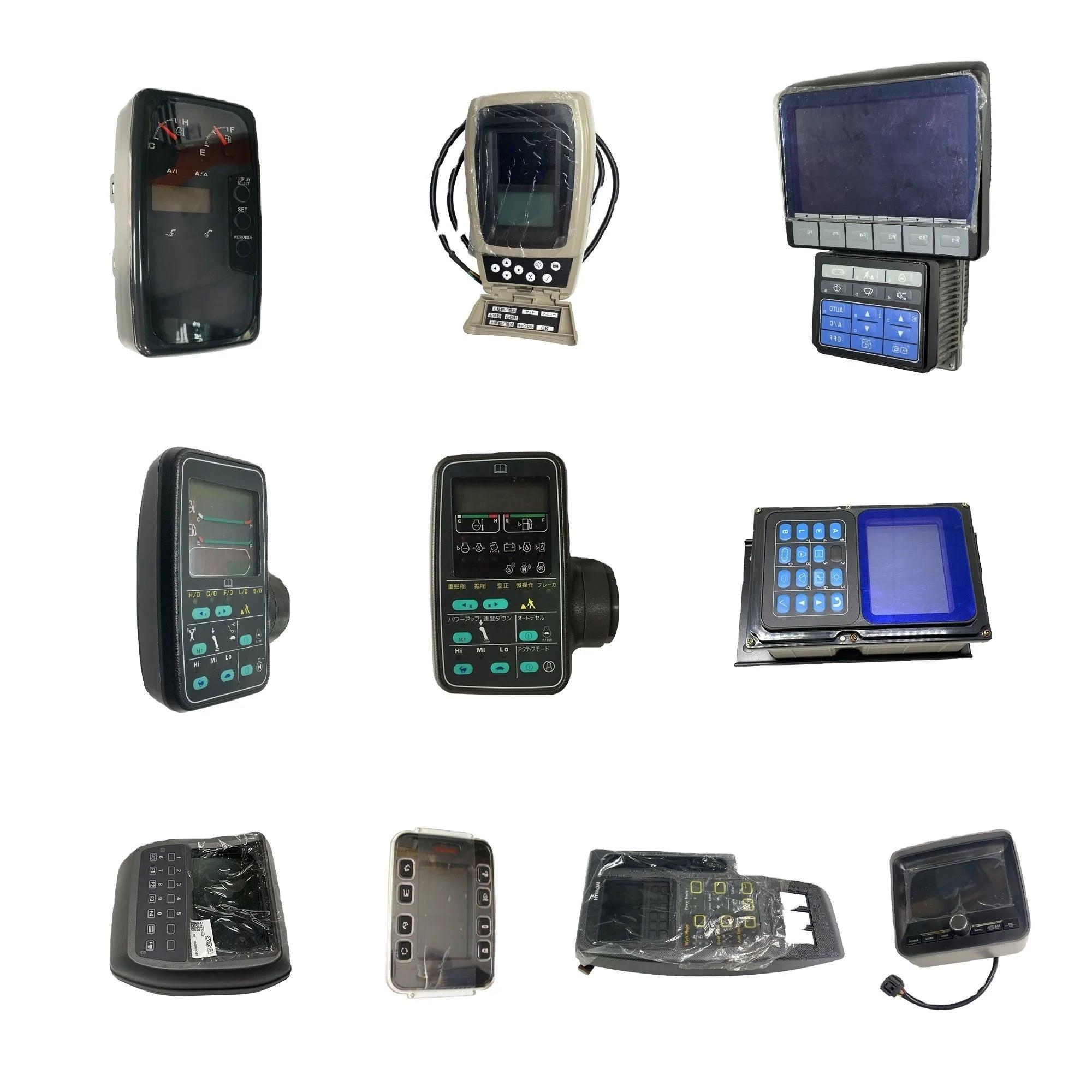 Excavator Engine Monitor Display Computer Board for Komatsu Hyundai  Hitachi  Doosan Daewoo Sumitomo