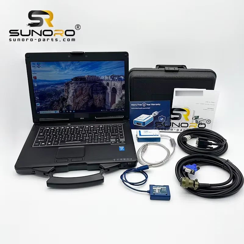 Diagnostic Scanning Tool USB to CAN V2 COMPACT IXXAT for CF-53 Laptop Construction Machinery Parts