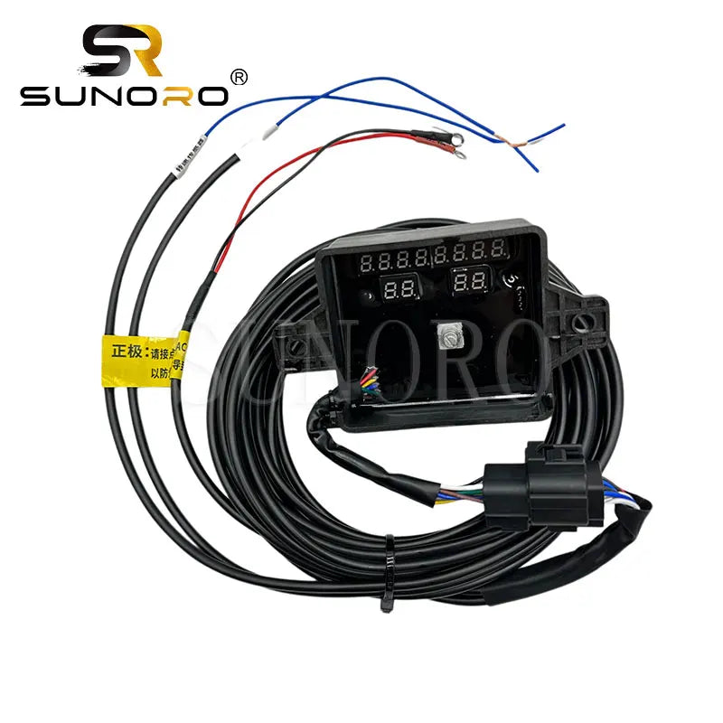 SUNORO Excavator Hydraulic Pump Flow Controller Speed Pump Control Board 24V