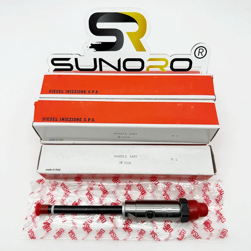 330B Excavator Diesel Engine Parts 3406 3408 Pencil Injector 4W7019 4W7018 4W7017 Construction Machinery Parts