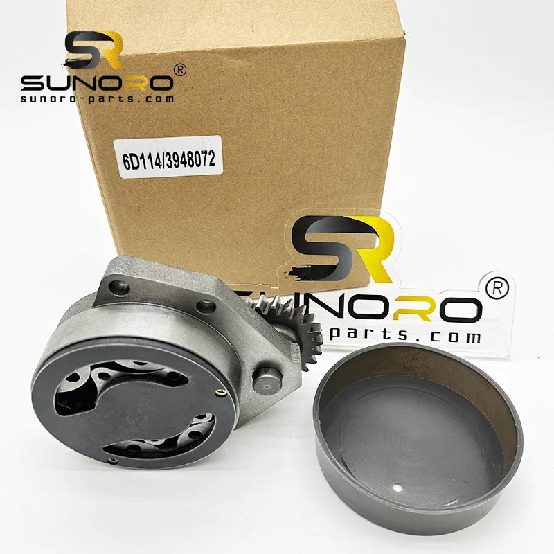 Oil Pump 3948072 6741-51-1110 for Excavator PC300-7 Wheelloader WA380-3 Engine SA6D114 6CT8.3