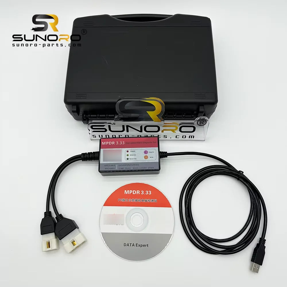 New Version MPDR Software 3.33 Engine Heavy-duty Diagnostic Tool Communication Adapter Equipped With CF-53 Laptop for Excavator