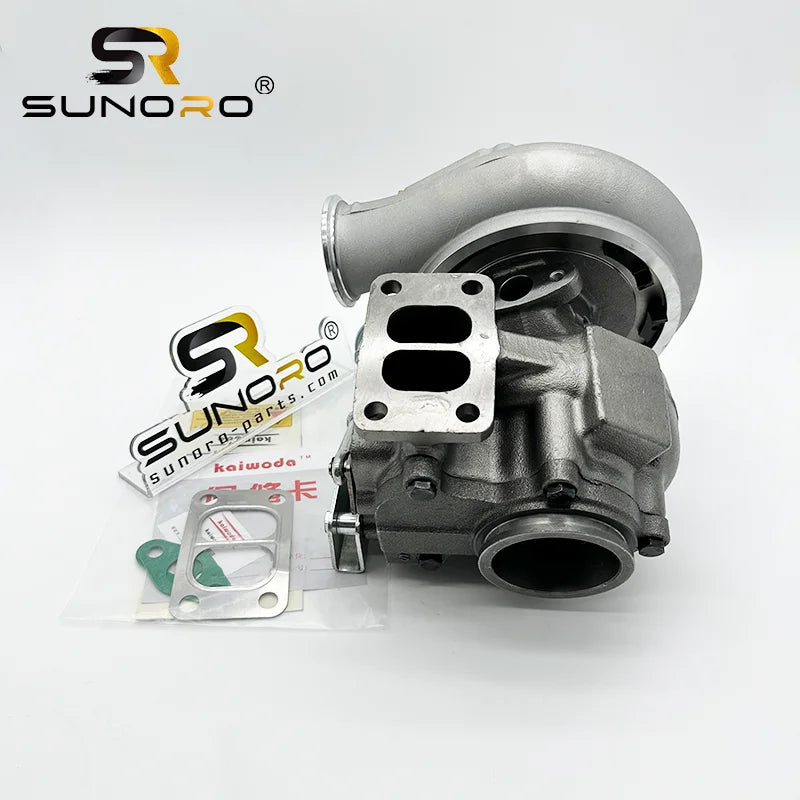 Turbocharger HX35W 2834798 4038597 for Excavator Compatible 6BT 6BTA 5.9L 6D107 Engine 6D107 Engine Construction Machinery Parts
