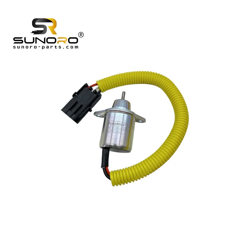 Flameout Closing Solenoid Valve 1503ES-12A5UC5S 12v 24v Flameout Switch Suitable for Yan-mar 4TNE94/98 Engine Fuel Stop Solenoid