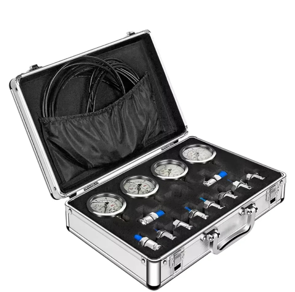 SUNORO High Quality Excavator Hydraulic Pump Distributor Parts Hydraulic Gauge Set Diagnostic Test Kit