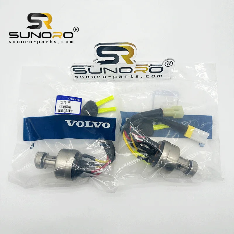 EC210B EC240B EC290B Key Starter Switch Ignition Switch Voe14526158 14529152  for Excavator