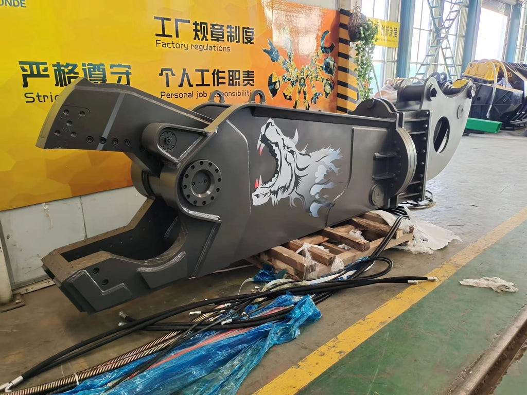 Excavator Steel Cutting Machine Dismantling Hydraulic Rotary Eagle Waste Cutting Machine Shearing Machine 20/21/22/25/30 45 Tons