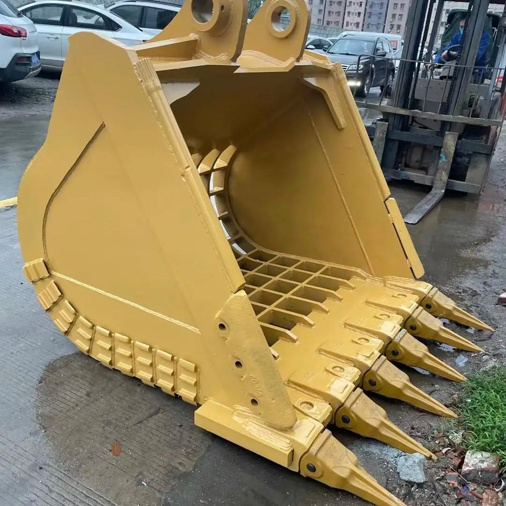 Construction Machinery Attachments 30T Excavator Skeleton Clamshell Rock Bucket