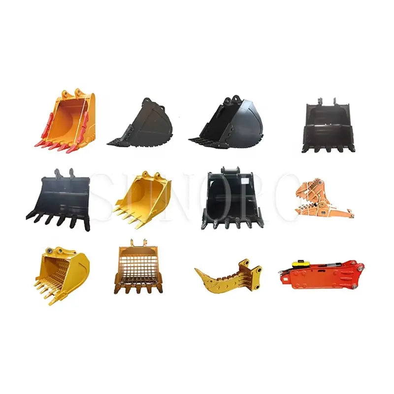 Factory Direct Sales Customized Excavator Bucket Hitachi Excavator Standard Heavy Duty Rock Universal Digger Excavator Buckets