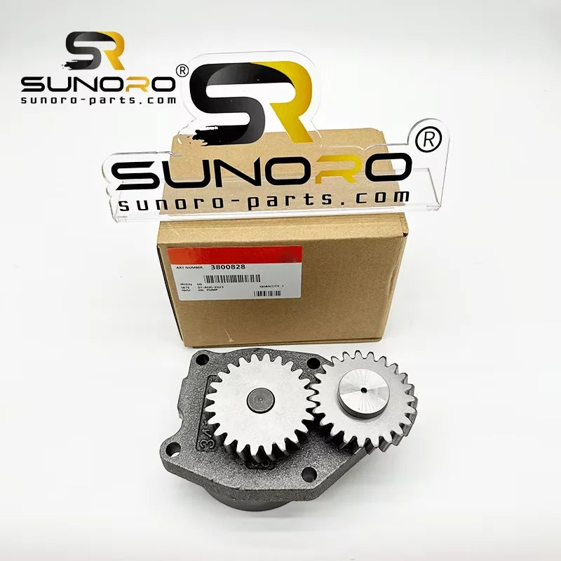 Oil Pump 3800828 3948072 3966840 3991123 3415365 5313086 4897480 4BT 6BT 6CT QSB6.7 Engine Oil Pump Excavator