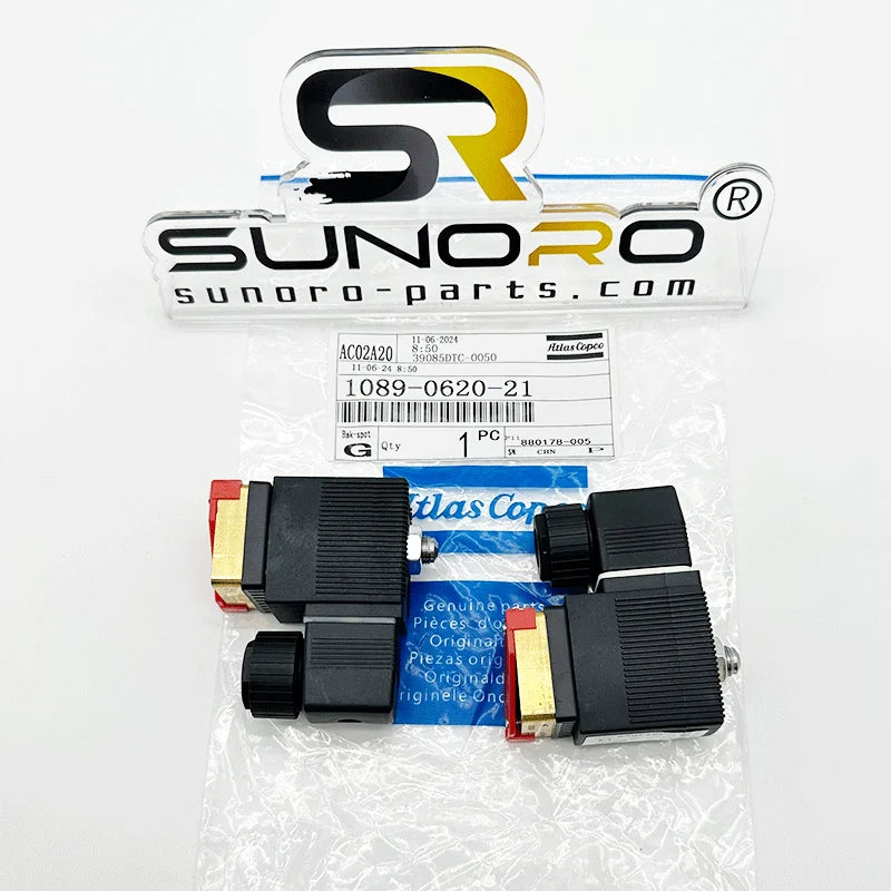Original Solenoid Valve 1089062021 1089062123 for Atlas Copco Compressor 1089-0620-21
