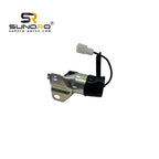 SUNORO Engine Fuel Stop Solenoid 052600-1001 for Ku-bota Fuel Shut-Off Solenoid 052600-1001 12V Fuel Shut Off Solenoid