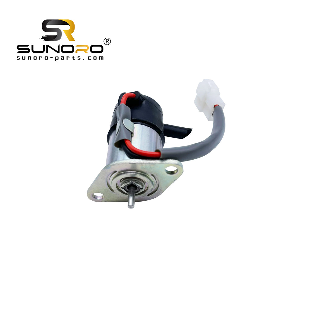 SUNORO Shutoff Solenoid Valve 052600-4151 12v Suitable for D1105  Ku-bota Engine 052600-4151 Fuel Stop Solenoid for Excavator