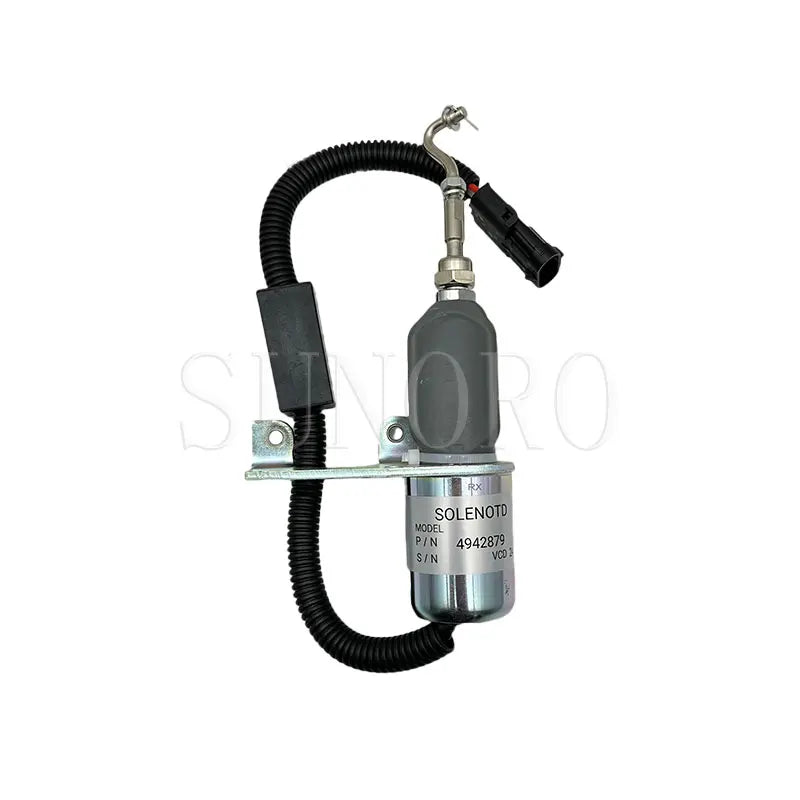 Replacement 24V Shutoff Solenoid 4942879 D59-002-01A 5254169 5295567 5295568 5301701 5304951 5346207 for Cum-mins 6CT 8.3C