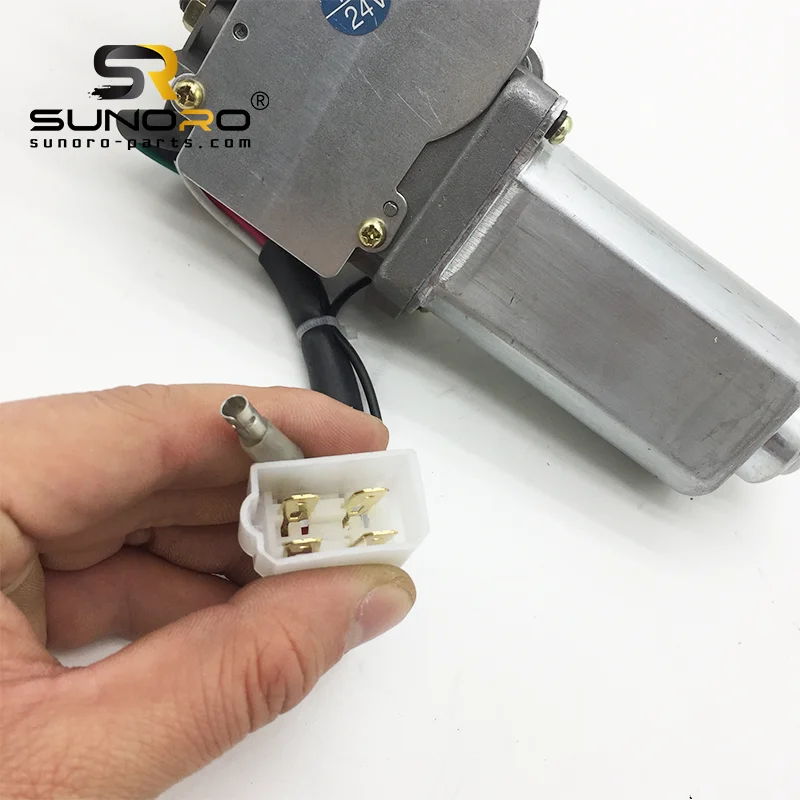 DH55 DH60-7 Wiper Motor for Excavator 538-00006 538-00006A