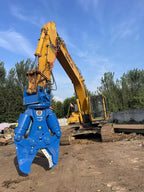 SUNORO Factory Supplier New Brand Blue Steel Structure Shear Excavator Hydraulic Shears