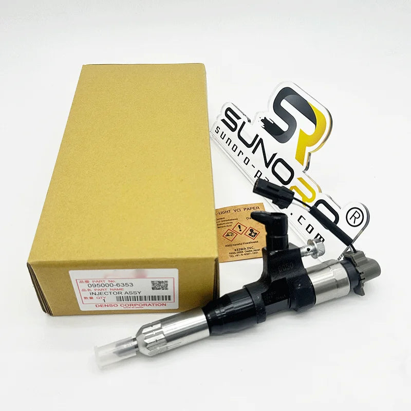 0950006353 095000-6353 23670-E0050 Fuel Injector for hino J05e Engine Parts