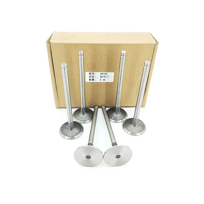 High Quality Parts 6736-41-4110 6736-41-4210 Exhaust Valve Assy 4D102 6D102 Komatsu Excavator Engine Parts