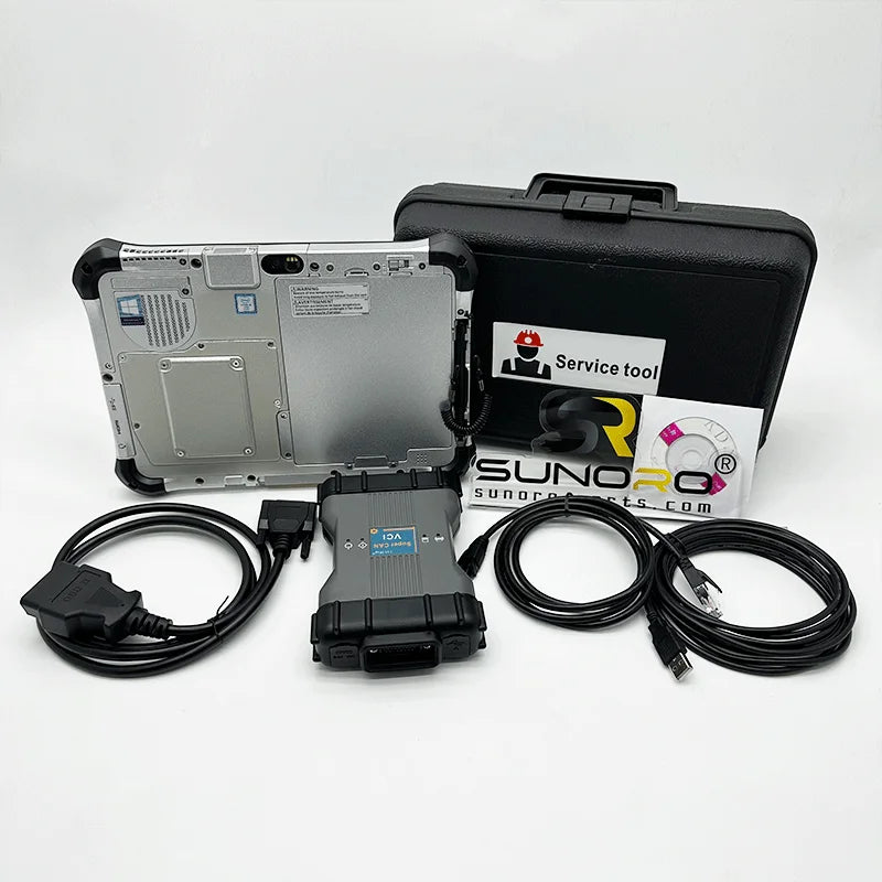 MB Star C6 Diagnostic Tool FZ-G1 Laptop V-ci DoIP Das Wis Epc Multiplexer Full Configuration Diagnostic Tool