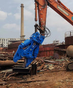 SUNORO Factory Supplier New Brand Blue Steel Structure Shear Excavator Hydraulic Shears