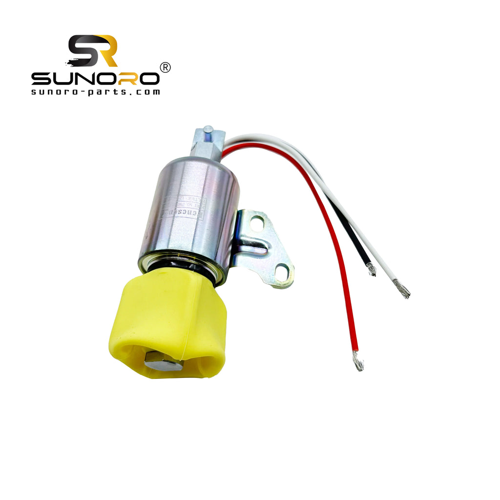 SUNORO 12SUCLB1S5 Fuel Shutoff Solenoid 1756ES-12SUCLB1S5 for D722 Diesel Engine Spare Parts Construction Machinery