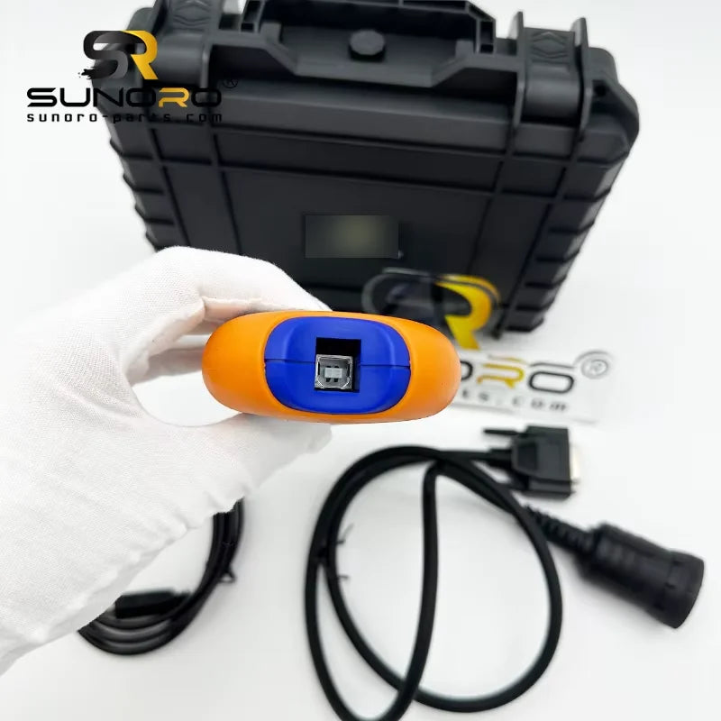 For Excavator Service Advisor Adapter Electronic Data Link Diagnostic Tool EDL V2 Diagnostic Scanner