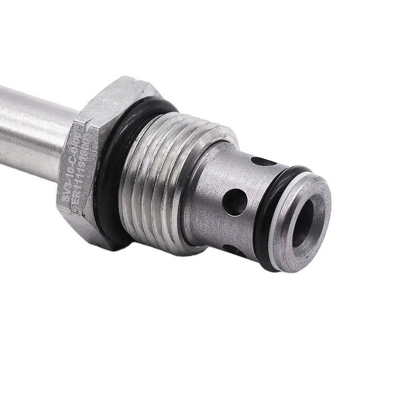 SUNORO Factory Price Excavators Electric Spare Parts Hydraulic Solenoid Valve Spool Core for Relief Valve Normally Closed 13mm