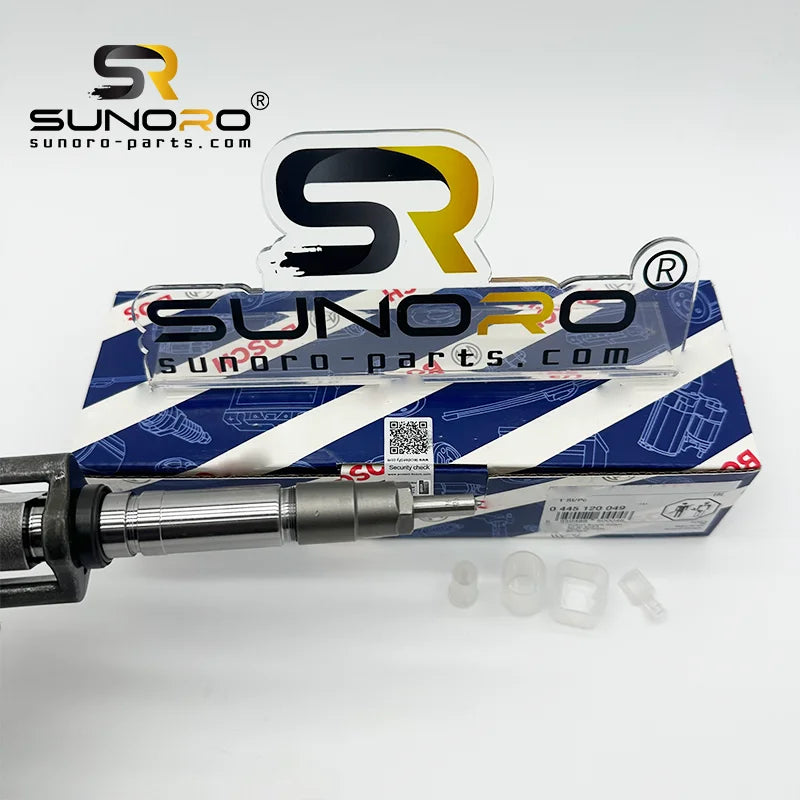 Excavator High Quality New Common Rail Fuel Injector Models 0445120048 ME192736 ME193983 for Diesel Truck Engine 0445120049